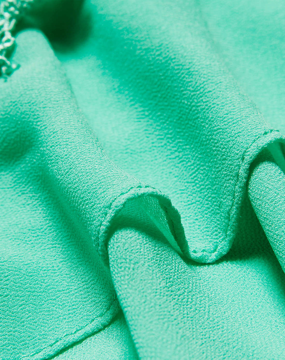 珊瑚绿时尚无袖上衣