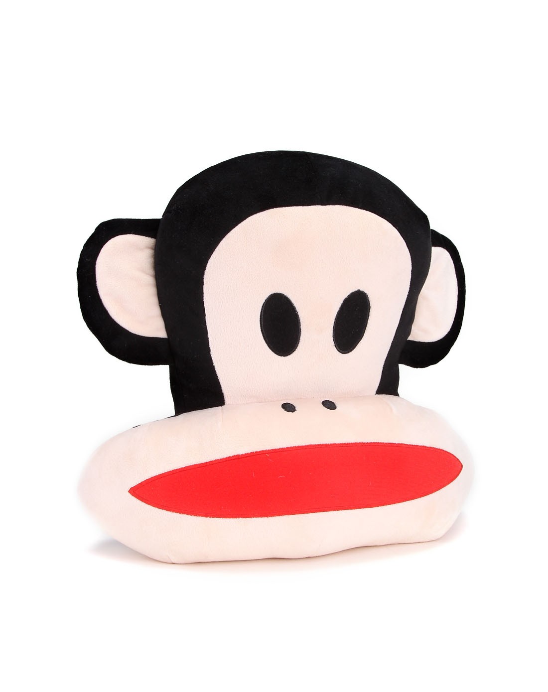 大嘴猴中性款黑色35cm可爱卡通公仔头