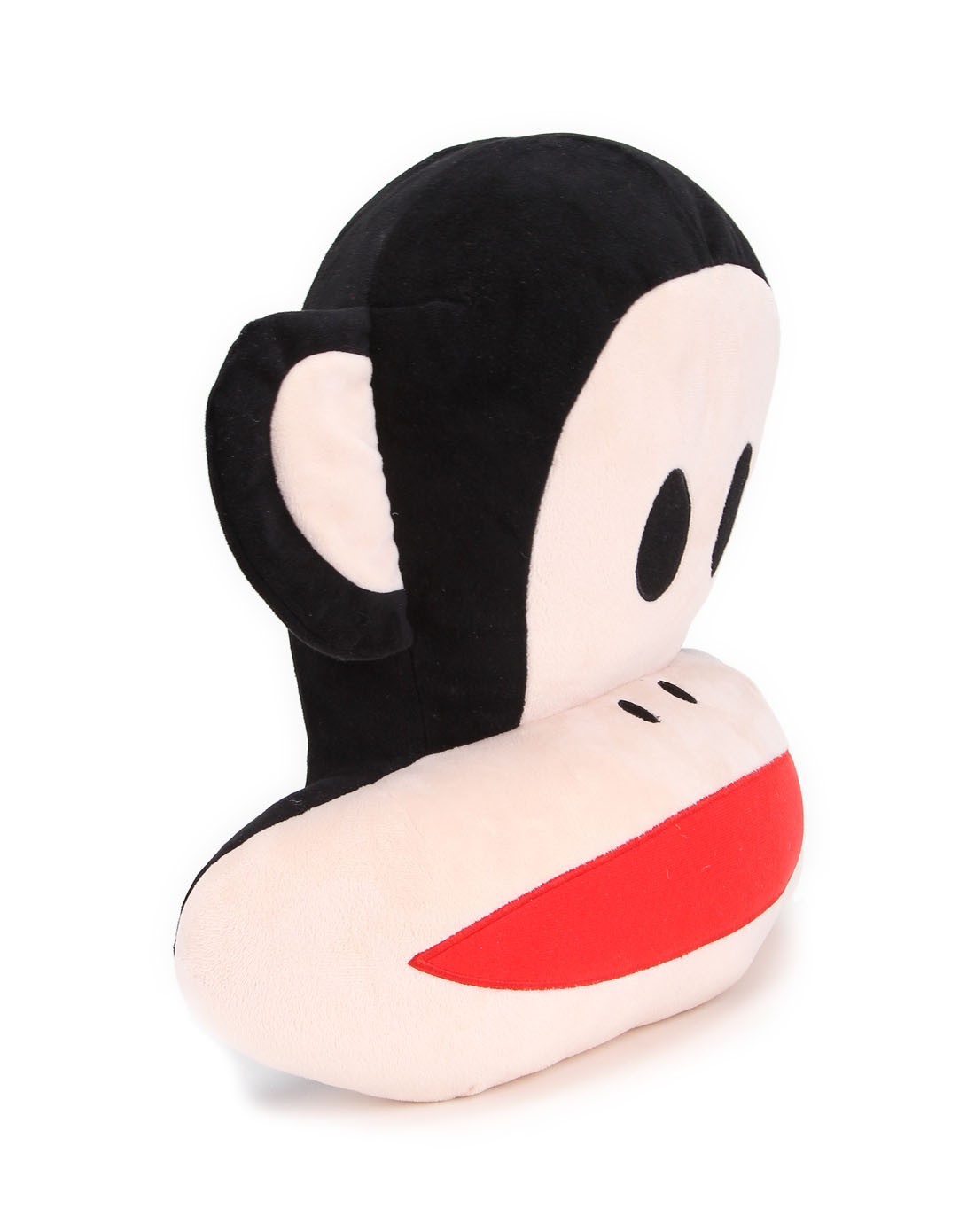 大嘴猴中性款黑色35cm可爱卡通公仔头