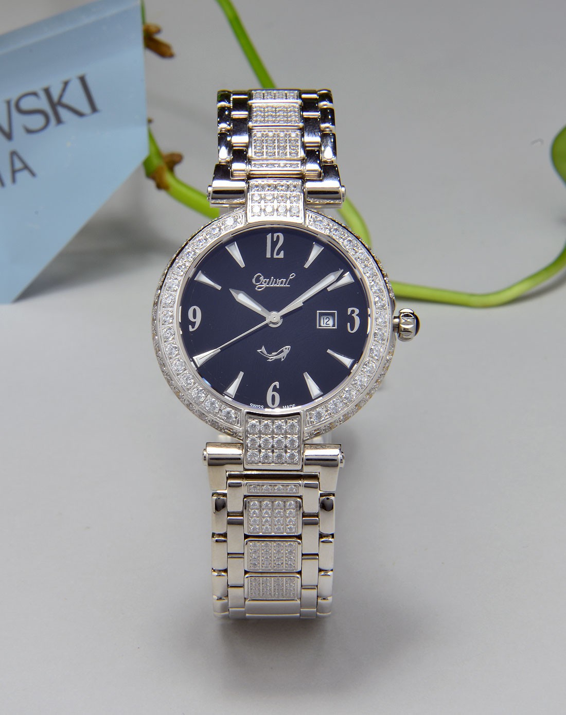 瑞士爱其华ogival手表专场-风华绝代仕女石英腕表