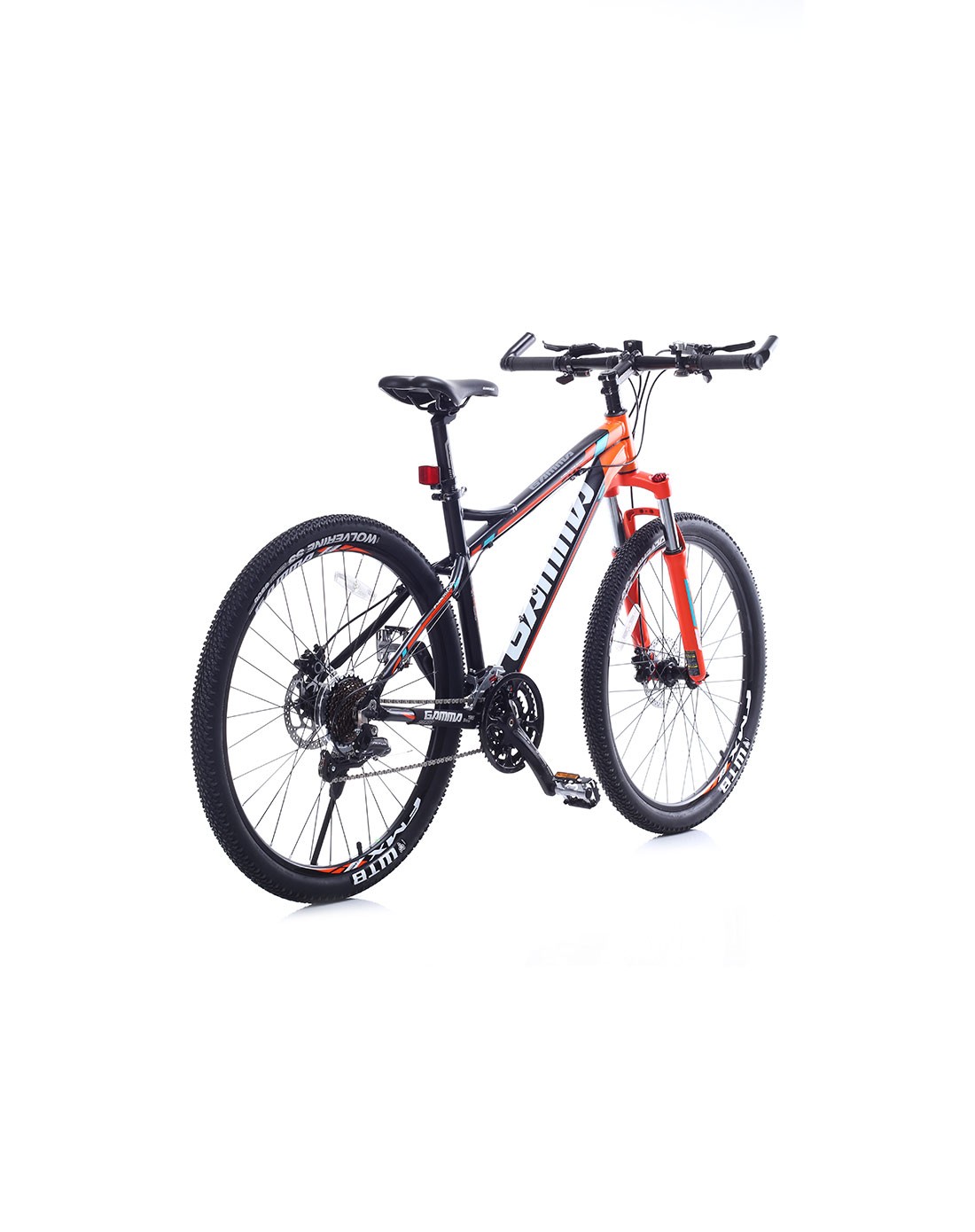 悦峰系列7.0高端27.5寸魅力橙/黑色山地车27速禧玛诺m370高档变速套件