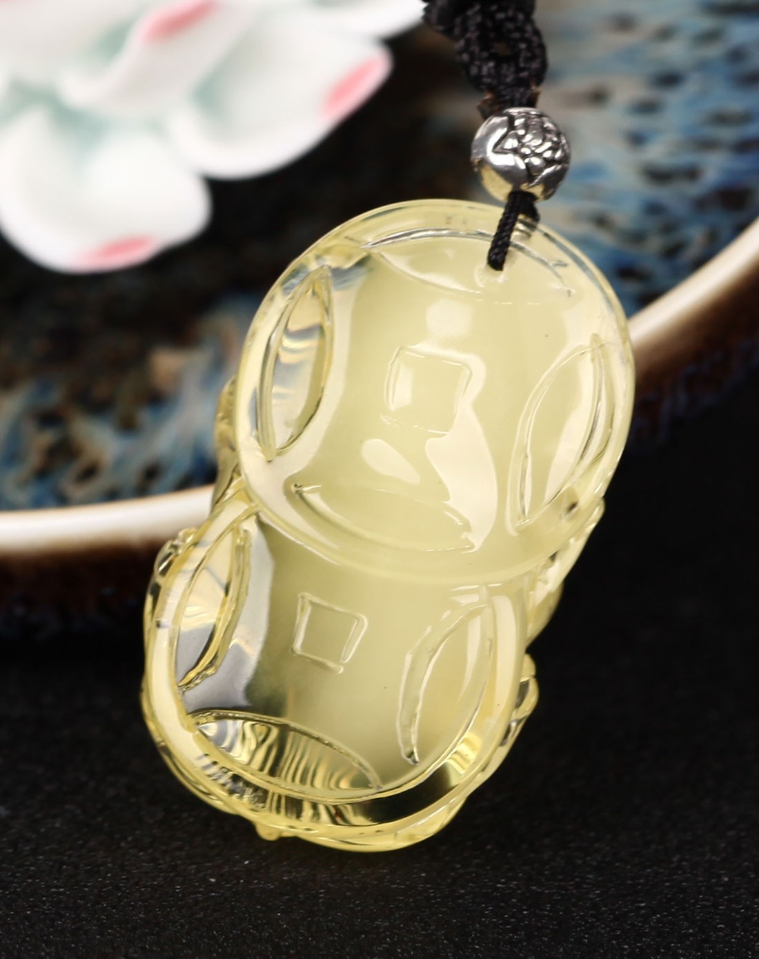 招财辟邪 助君好运 金包蜜貔貅吊坠