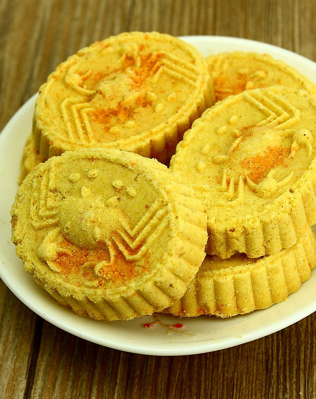 香港百味园监制 特色手信菊花蟹黄饼250g