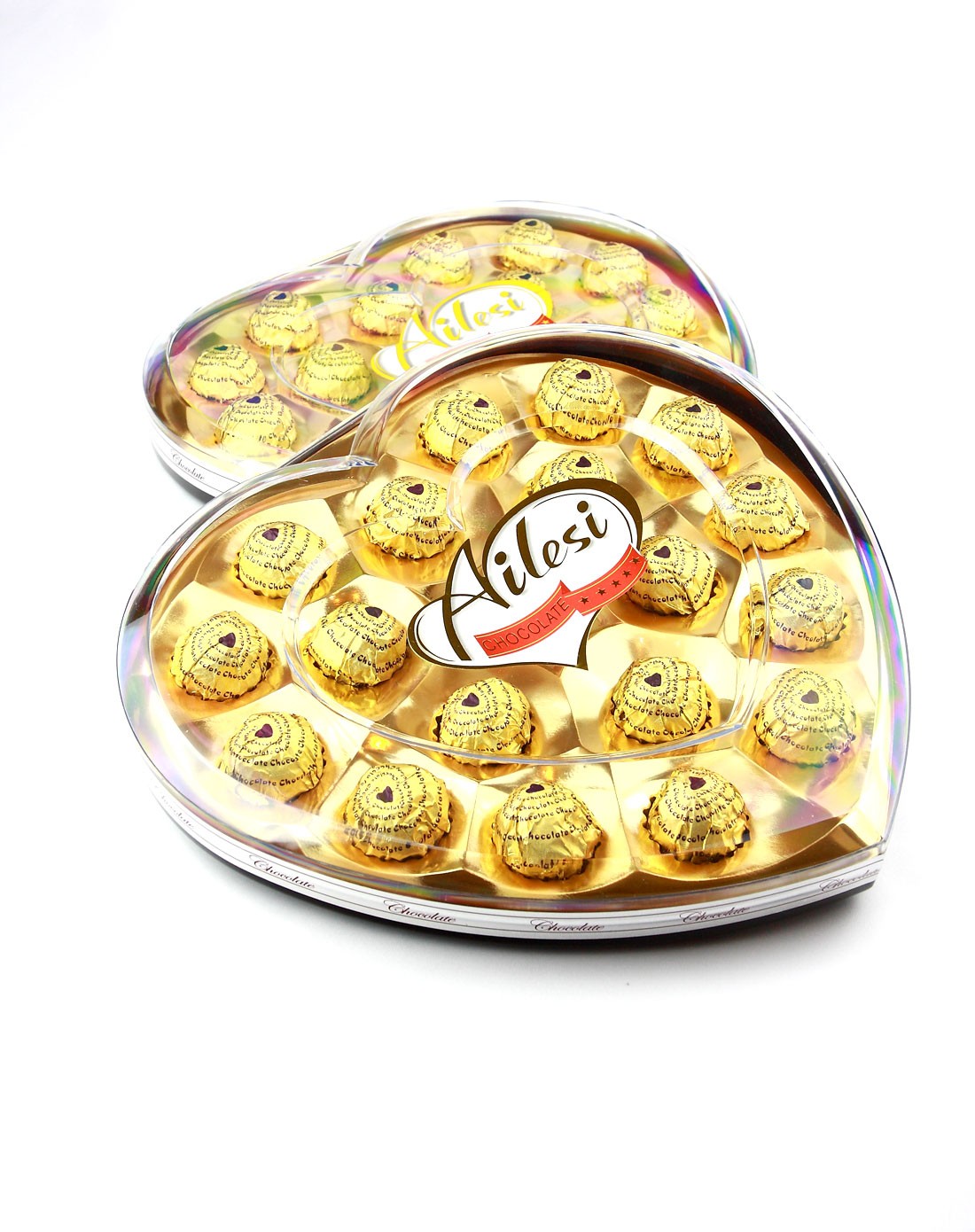 珍美18粒心形珍莎礼盒225g(原粒榛子威化巧克力)