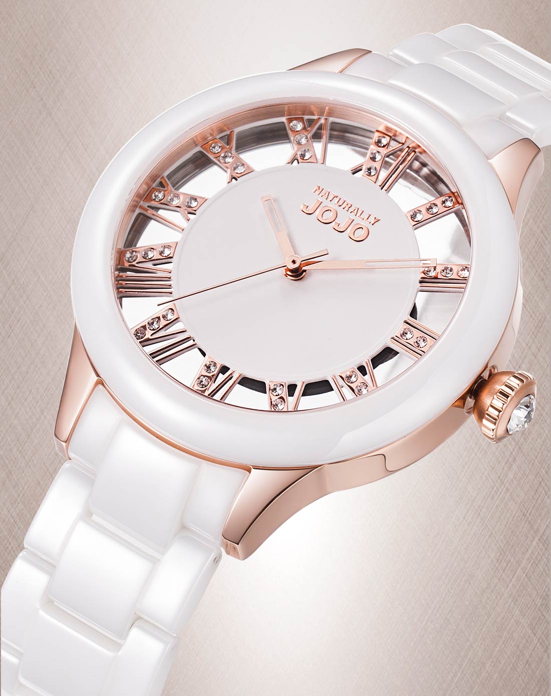 专柜同款ceramics系列施华洛钻a级陶瓷女表