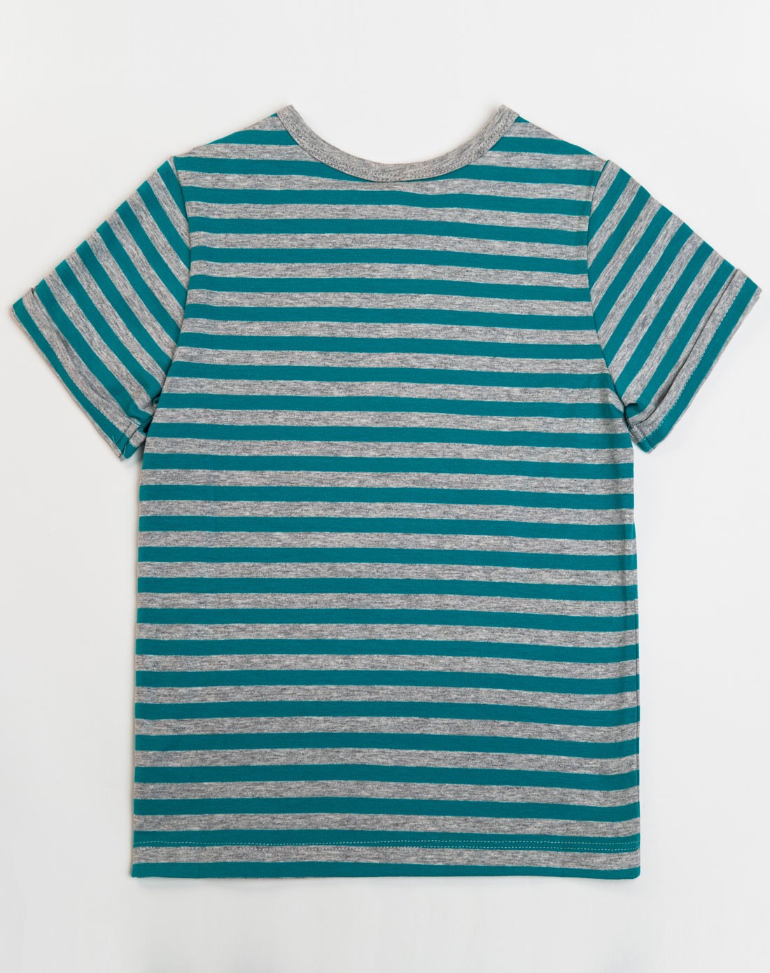 男童薄荷绿短袖t恤