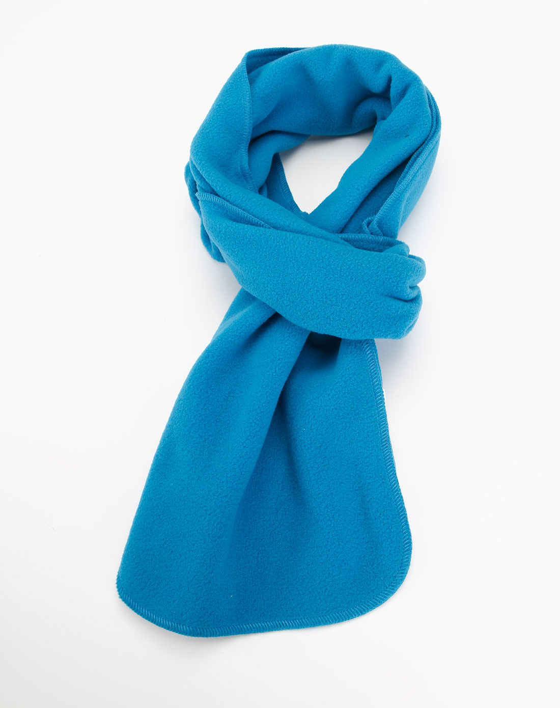 蓝色时尚简约围巾