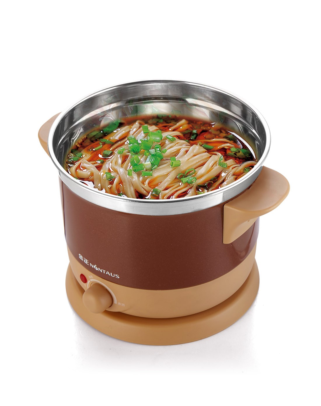 > 304不锈钢电煮锅1.5l 蒸煮热涮