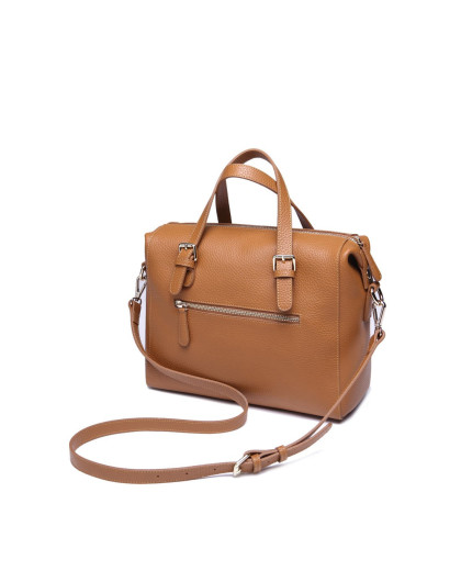 女款咖啡色(褐色)安安系列手提/斜挎包