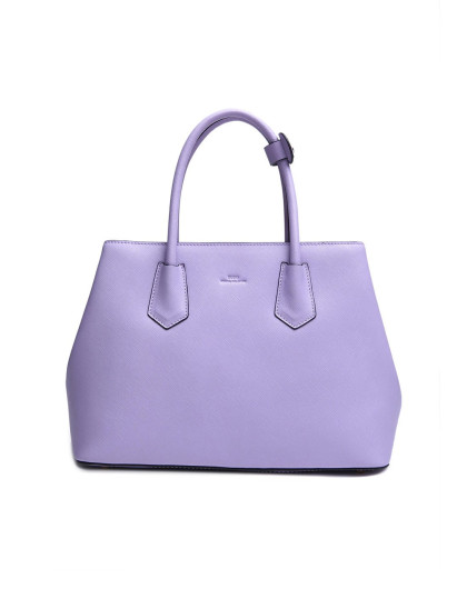 女款雪青色菲奥娜系列手提斜挎包