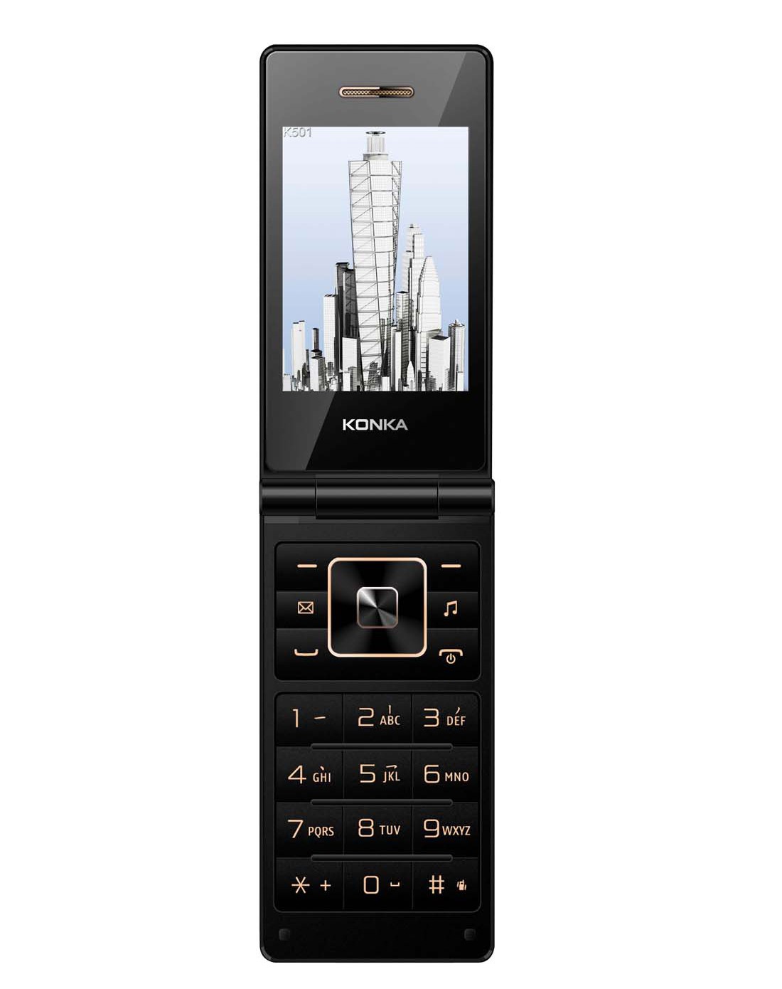 康佳konka手机专场康佳k501 翻盖尊贵 移动联通 咖啡色k501咖啡色