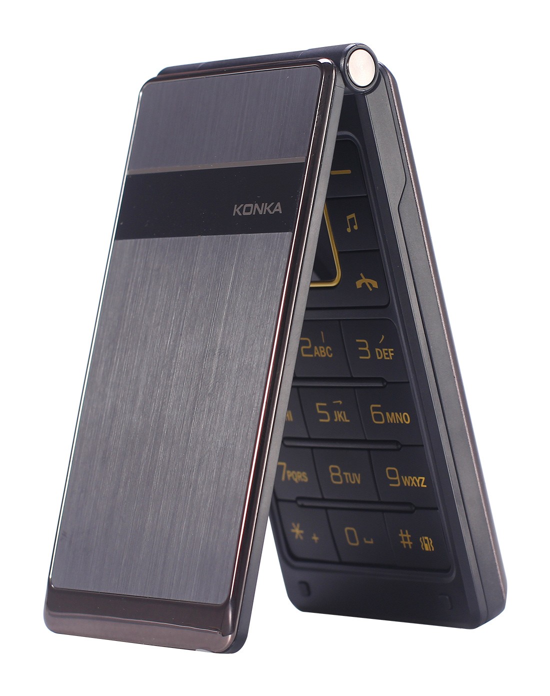 康佳konka手机专场康佳k501 翻盖尊贵 移动联通 咖啡色k501咖啡色