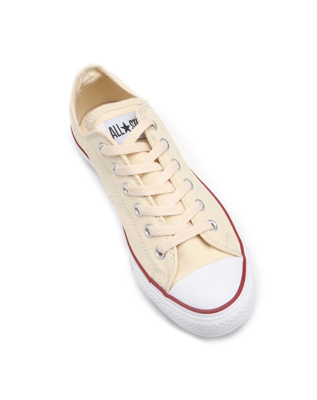 中性款米色经典低帮休闲鞋 匡威converse