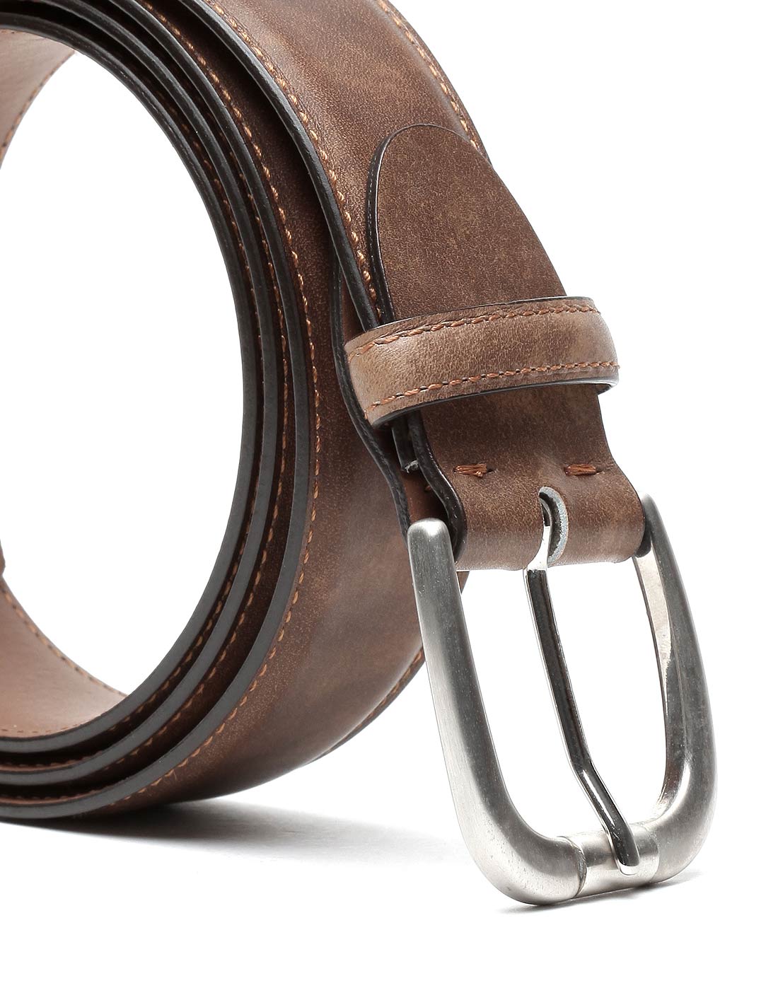 圣伽步skap男款棕色牛皮皮带2022349480_唯品会