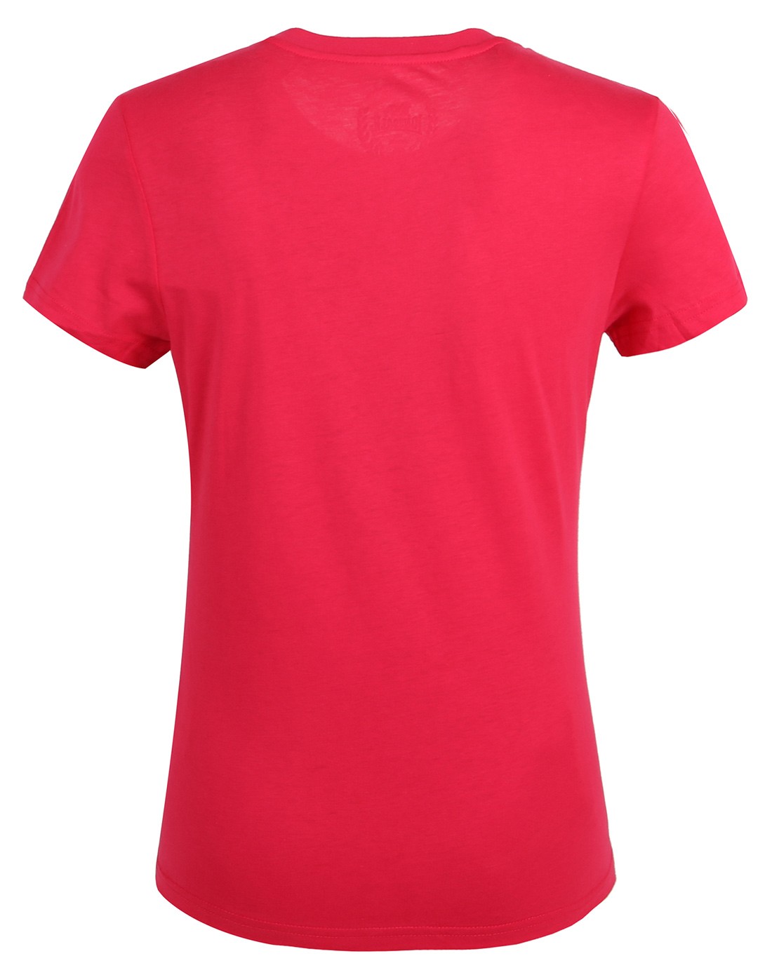 lonsdale 龙狮戴尔 女款玫红圆领短袖t恤