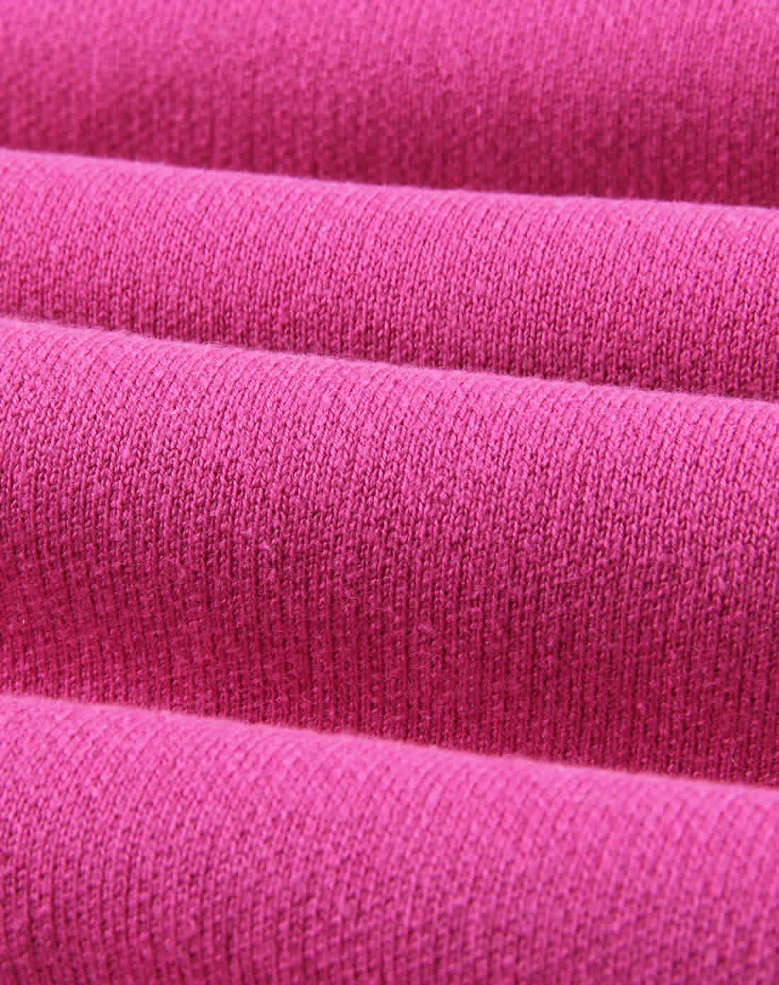 ladyangel玫粉圆领贴布迷你摆长袖针织开衫