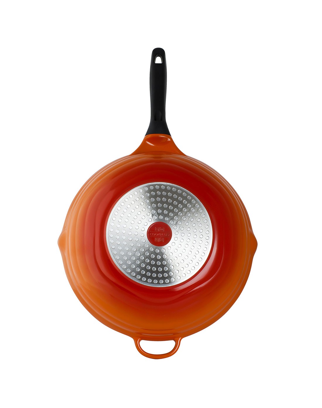 乐扣乐扣32cm陶瓷炒锅不粘锅无烟锅电磁炉通用锅具