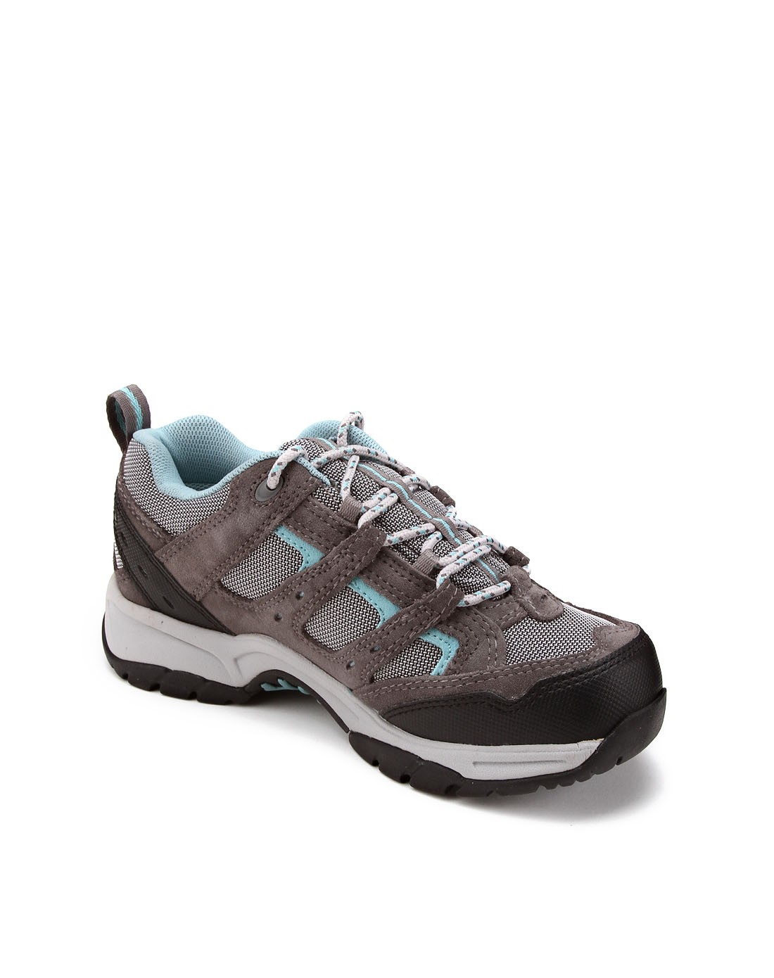 tek2防水 女款中灰色漫步鞋 牛皮面橡胶底