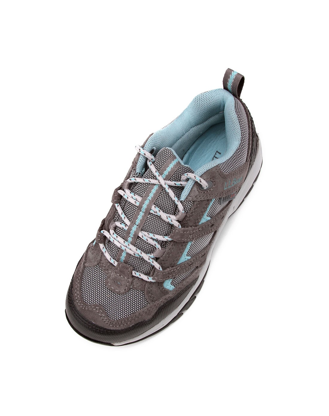 tek2防水 女款中灰色漫步鞋 牛皮面橡胶底