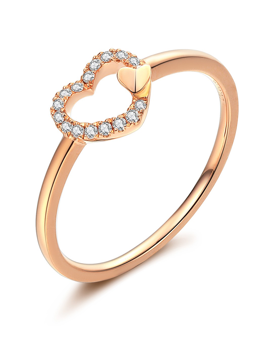 【春夏新品】the one蜜糖钻石戒指 甜美必备