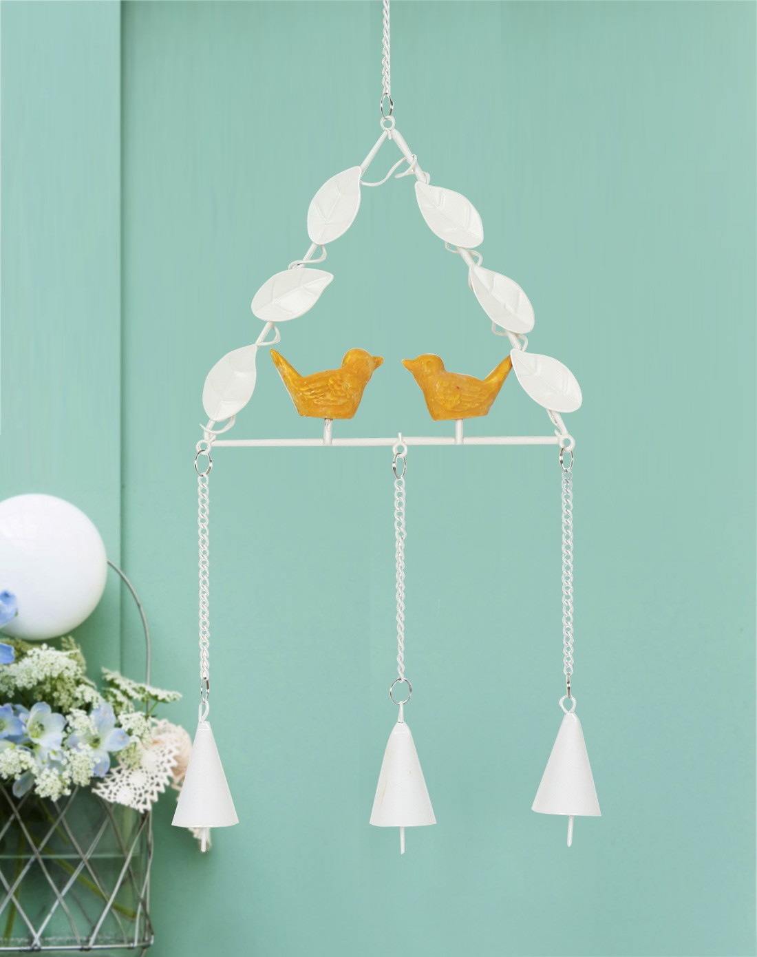 欧式小鸟三角形形金属风铃