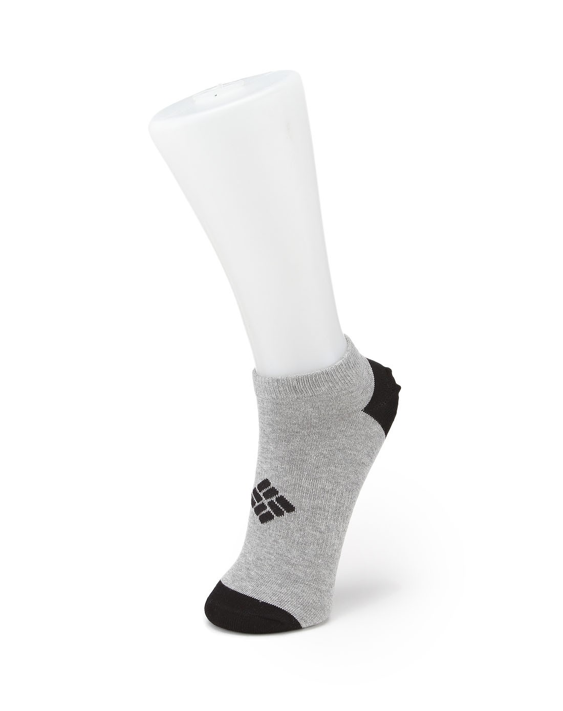 舒适弹力 中性款灰色袜子 经典简约