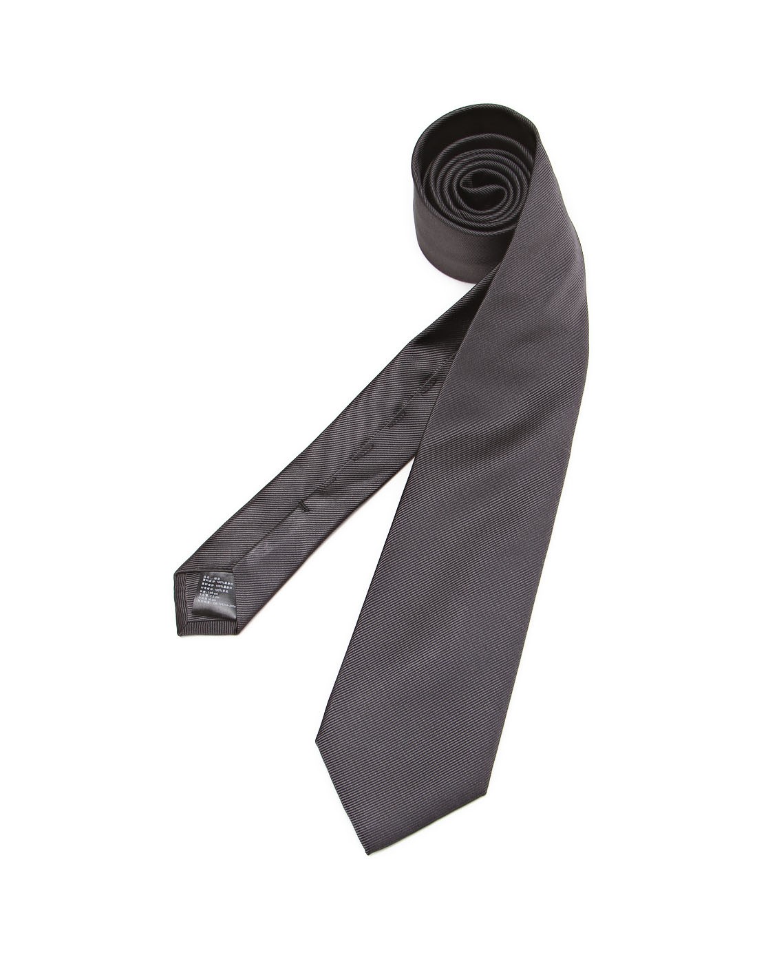 深灰色商务时尚领带