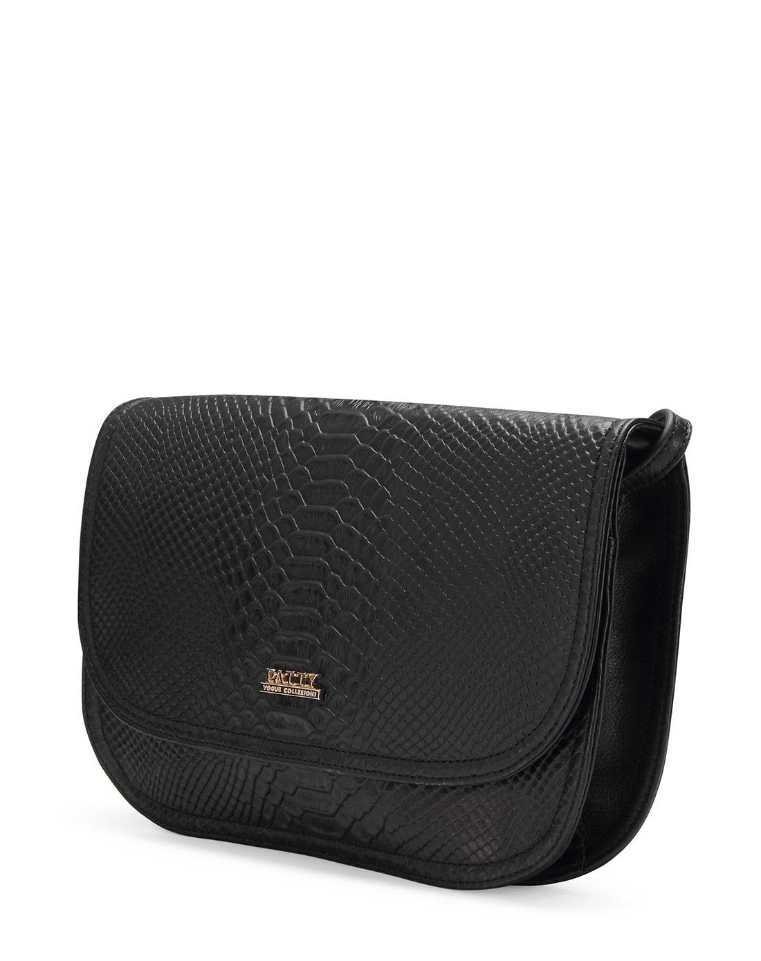 芭迪patty男女包经典鳄鱼纹搭盖牛皮小包1ah188472-017_唯品会