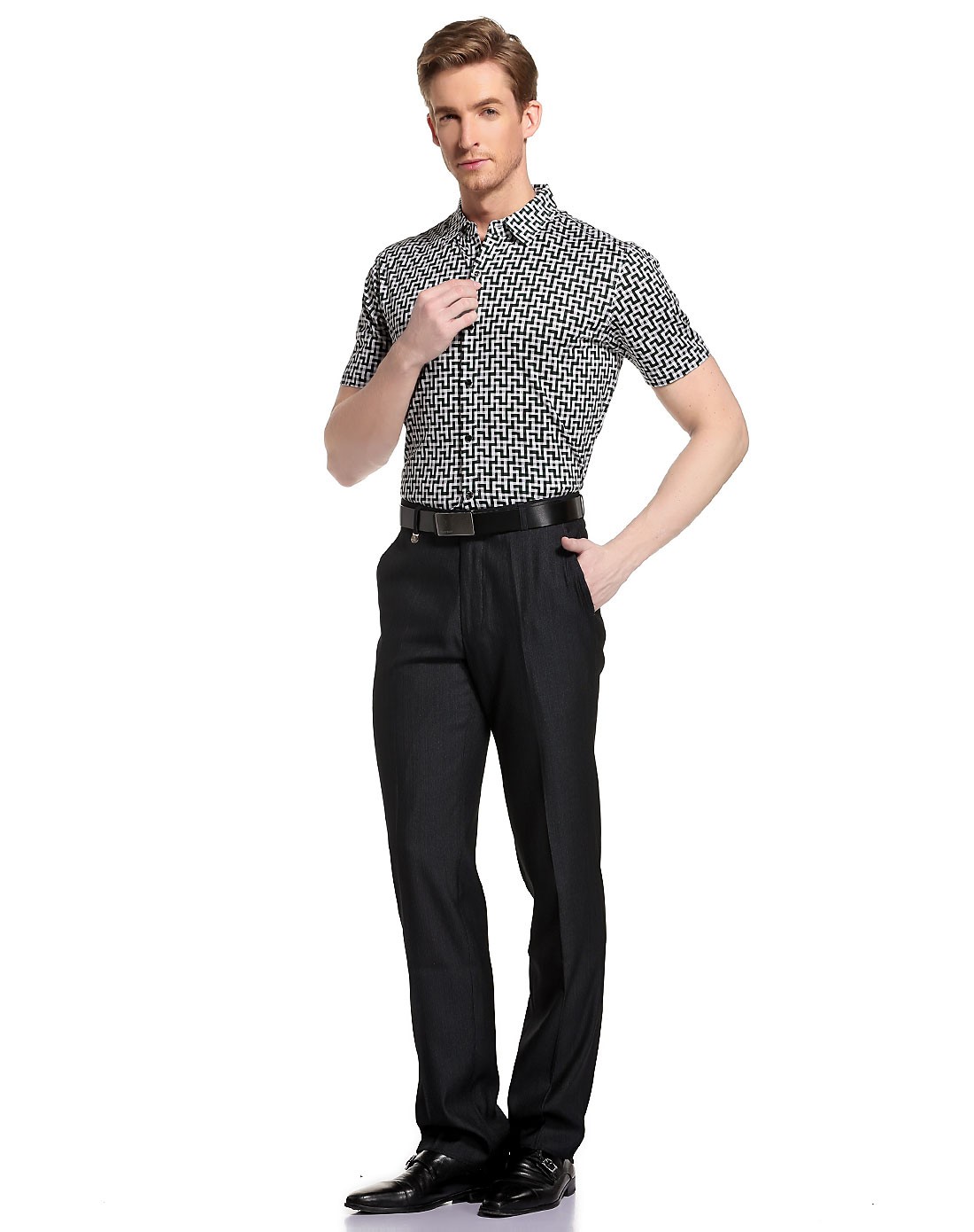 啄木鸟tucano黑绿/白色韩版风开襟短袖t恤ks352101-04_唯品会