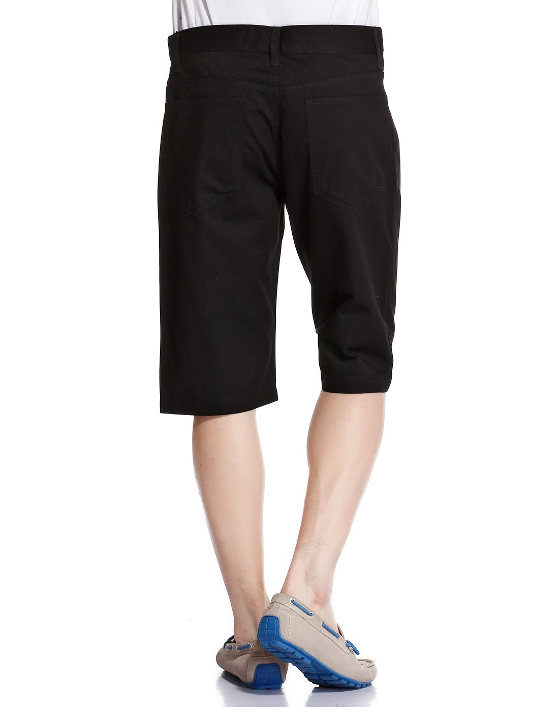 黑色经典百搭休闲短裤