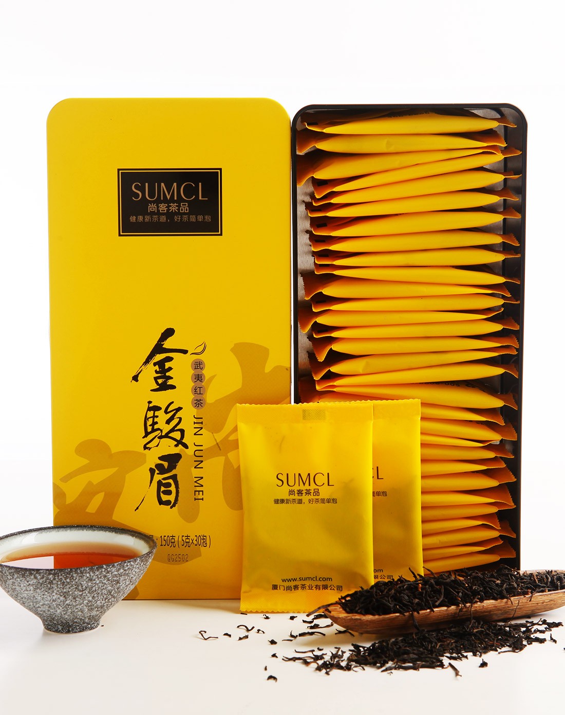 尚客茶品 雅韵金骏眉两罐装送礼袋