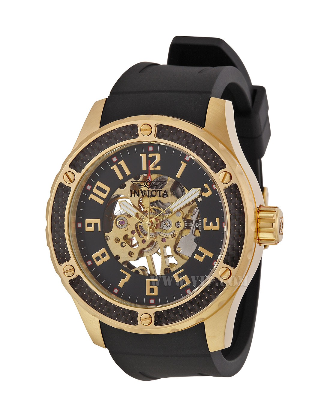 invicta男士时尚镂空表盘机械表in16279_唯品会
