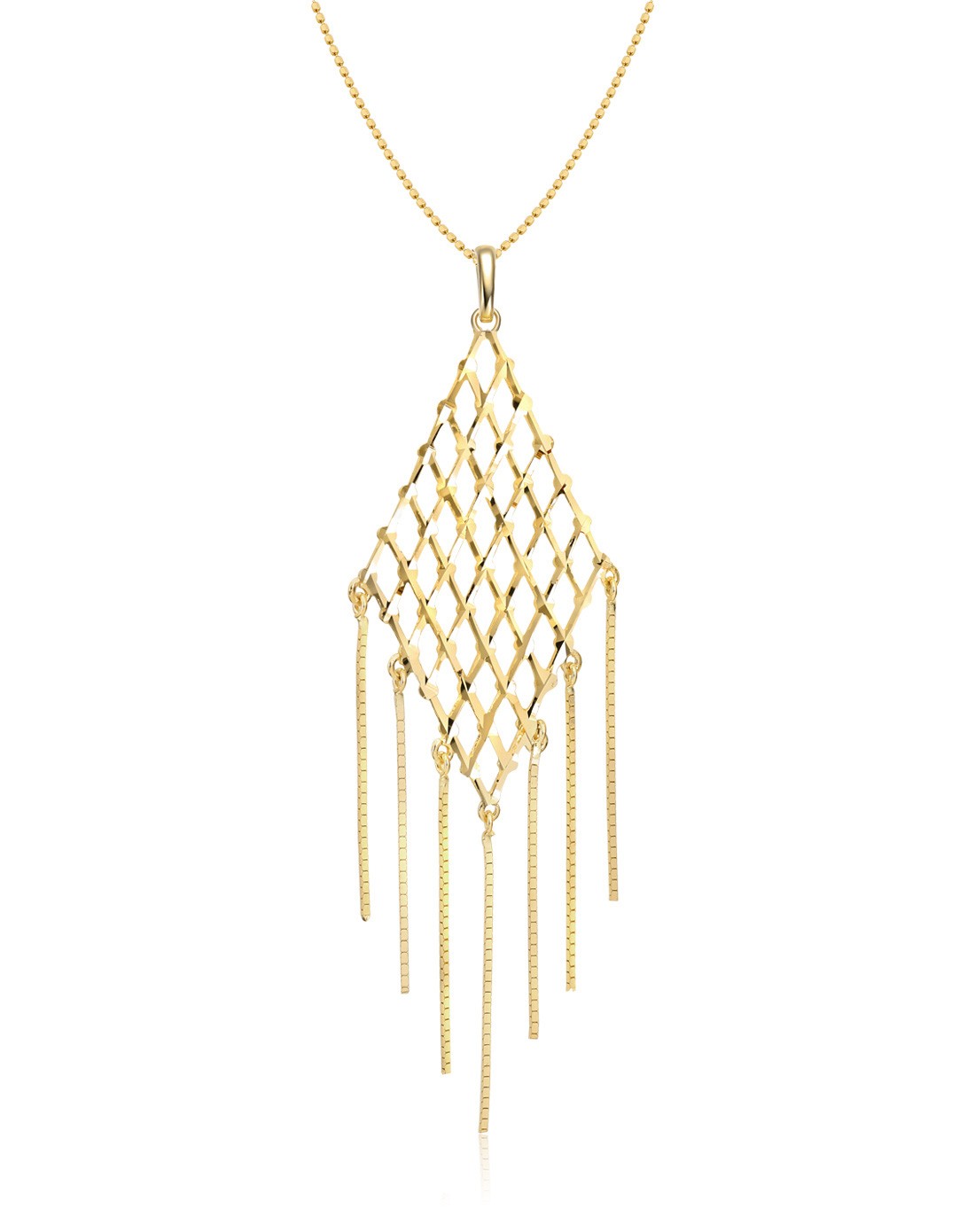 【武媚娘同款】14k纯黄金经典流苏武媚娘电视剧同款项链