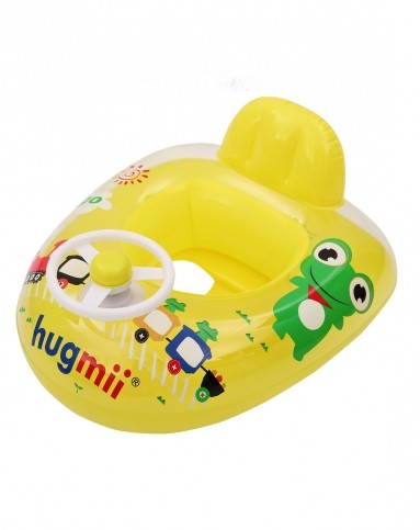 hugmii儿童泳具专场男女童黄色青蛙游泳艇hyyt0290_唯品会