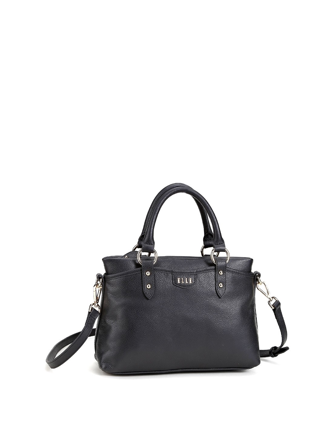elle牛皮手提包