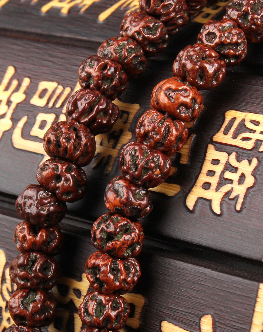 天然小如意菩提216颗佛珠手链5mm