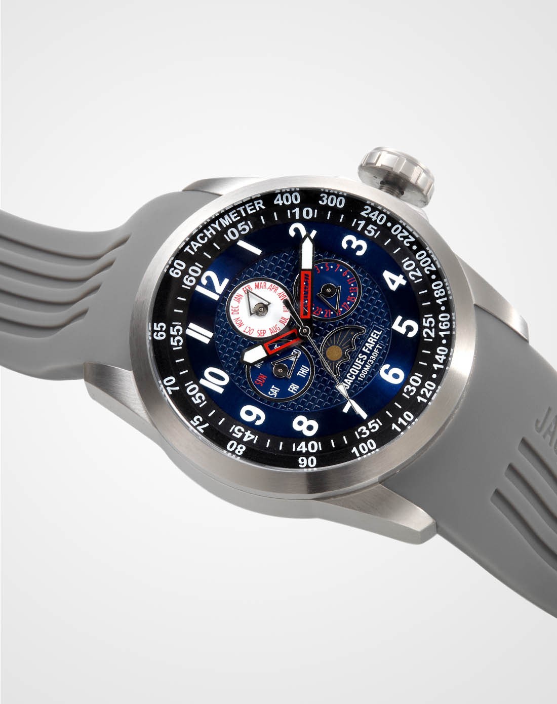 voyager航海家系列炫蓝表盘男士手表