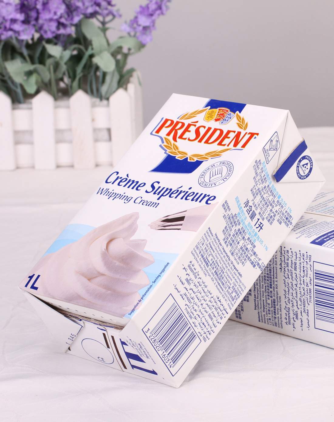 欧亚进口食品专场世界三大奶源地 总统牌 法国淡奶油1lvip077_唯品会