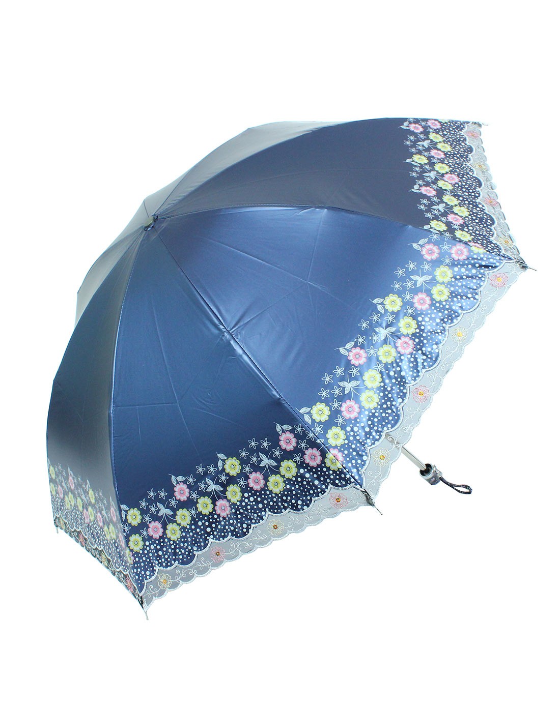 二折毛笔花开丛林伞