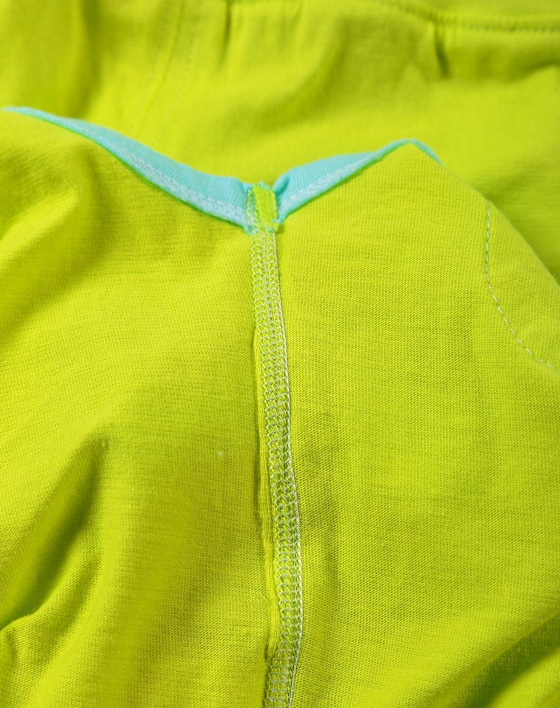 中性浅绿/荧光绿无骨纯棉城市的色彩背心(2件装)