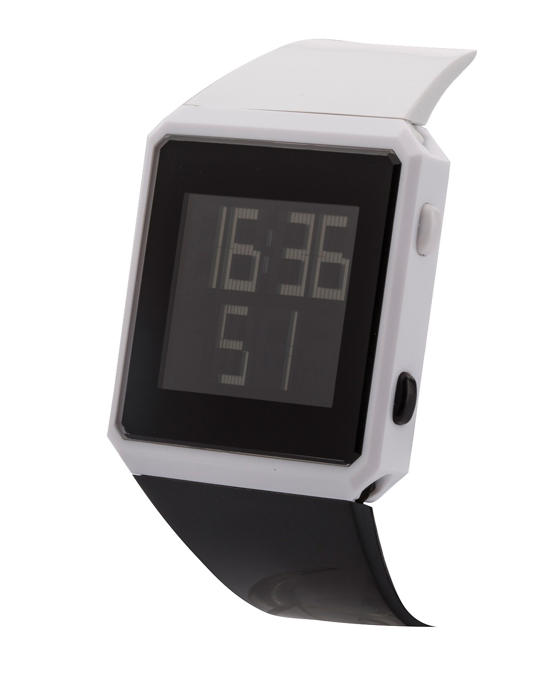 方形炫彩电子表