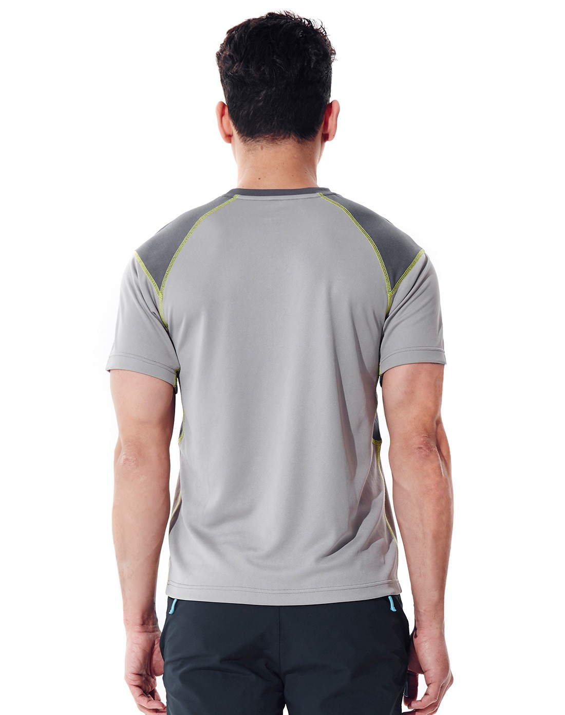 naturehike轻量收纳服装及配件系列专场速干透气 男款玛灰色t恤 圆领