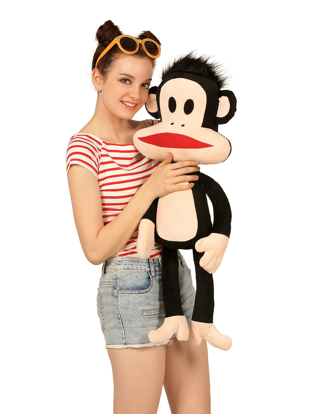 大嘴猴80cm长毛全身公仔ztly010_唯品会