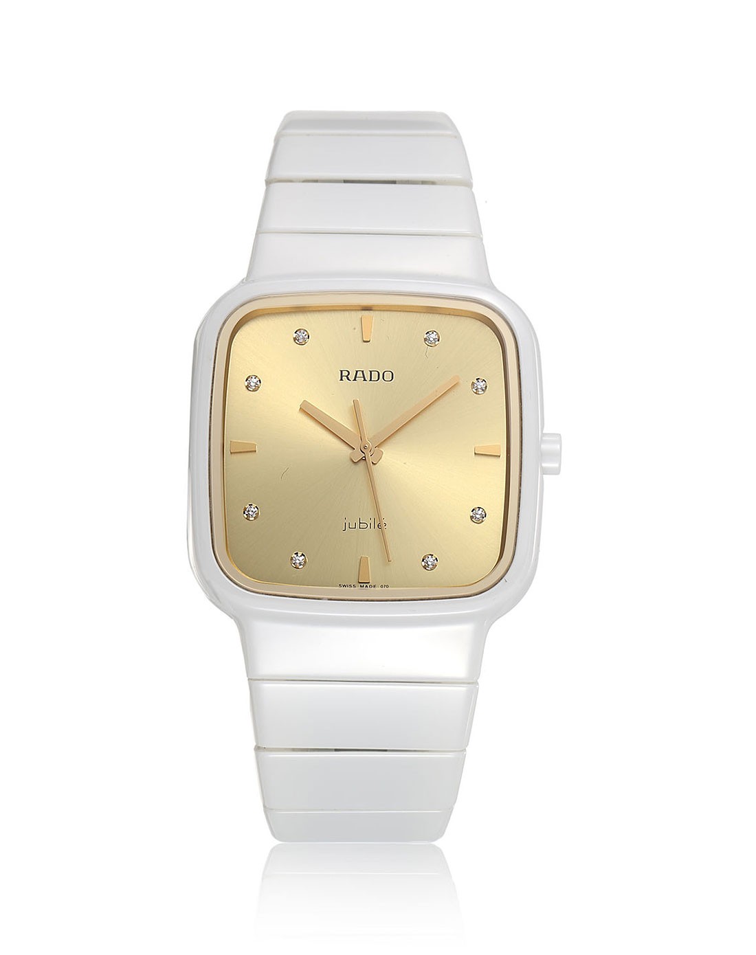 雷达rado rx系列金色石英女表r28900702