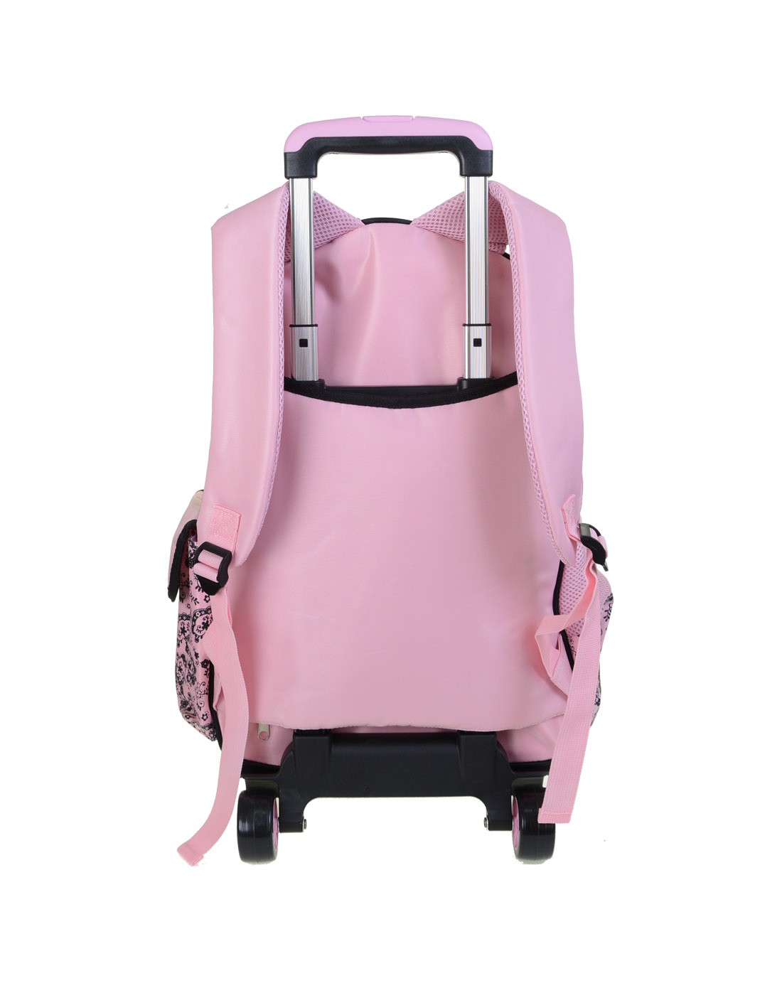 芭比 黑粉小甜心拉杆书包