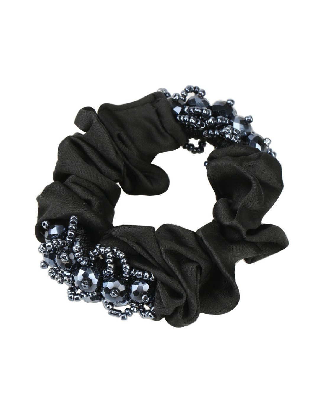 黑色布艺时尚发圈