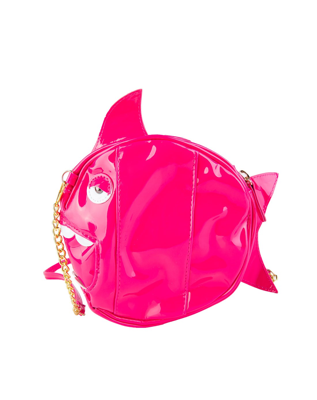 > 女童红色小鲨鱼公主包