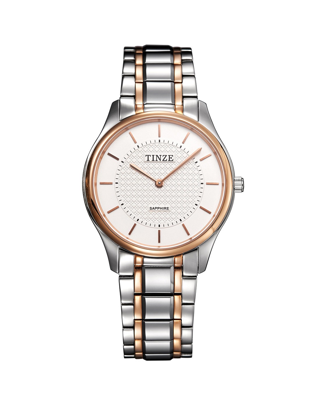 天际tinze时尚超薄石英男表进口石英机芯蓝宝石镜面精钢手表3029g-jrw