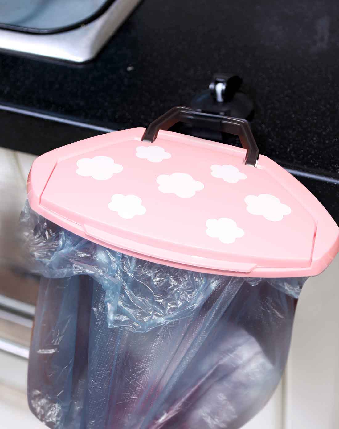 日本居优乐品joyolop家居用品专场日式环保简便垃圾袋夹粉色jp288289