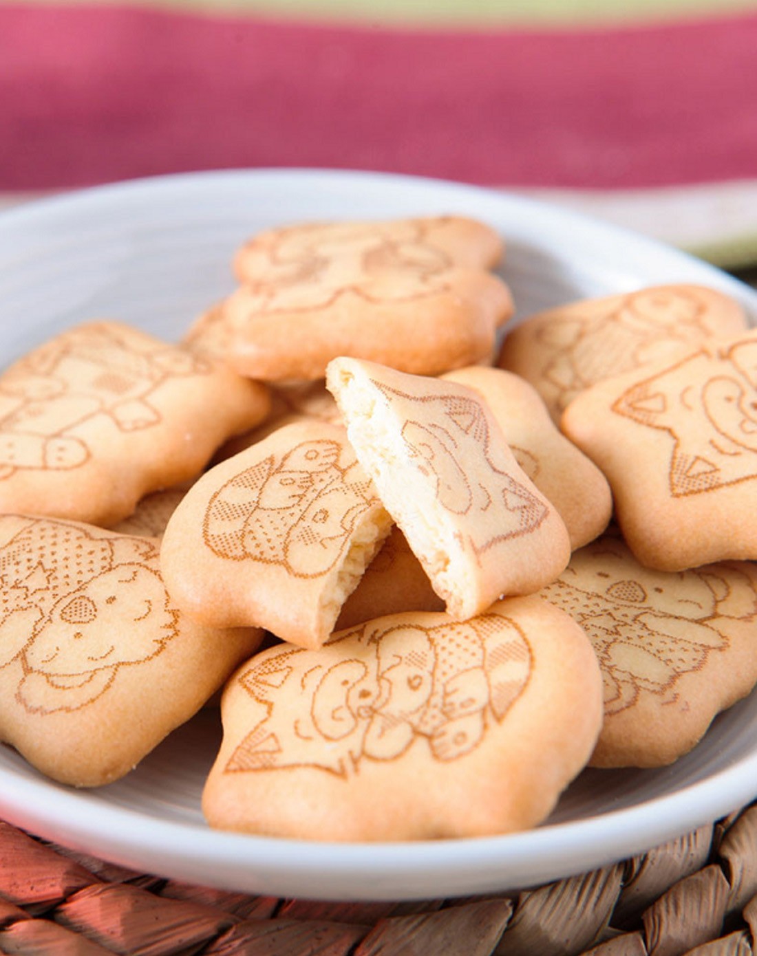 松永牌 迷你动物造型饼干促销装共175g